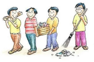 ग्राम सभा और स्वच्छता अभियान (2)